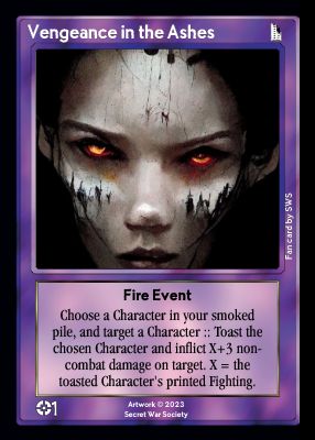 Vengeance in the Ashes Vengeance in the Ashes