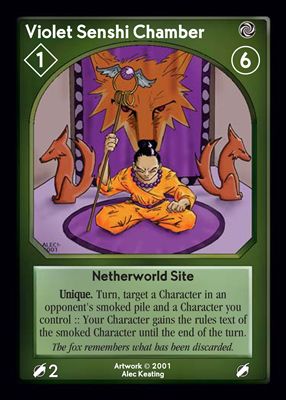 Violet Senshi Chamber Violet Senshi Chamber