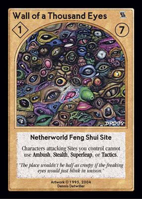 Wall of a Thousand Eyes Wall of a Thousand Eyes