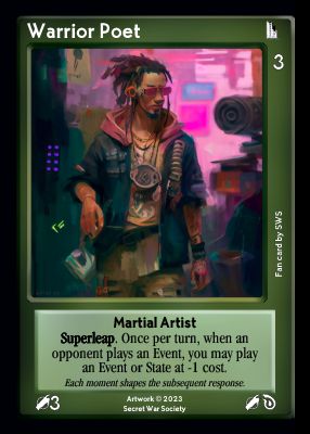 Warrior Poet Warrior Poet