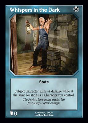 Whispers in the Dark Whispers in the Dark