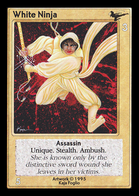 White Ninja