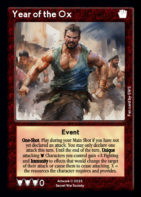 Year of the Ox Year of the Ox