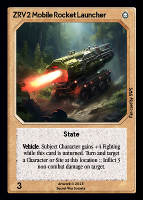 ZRV2 Mobile Rocket Launcher
